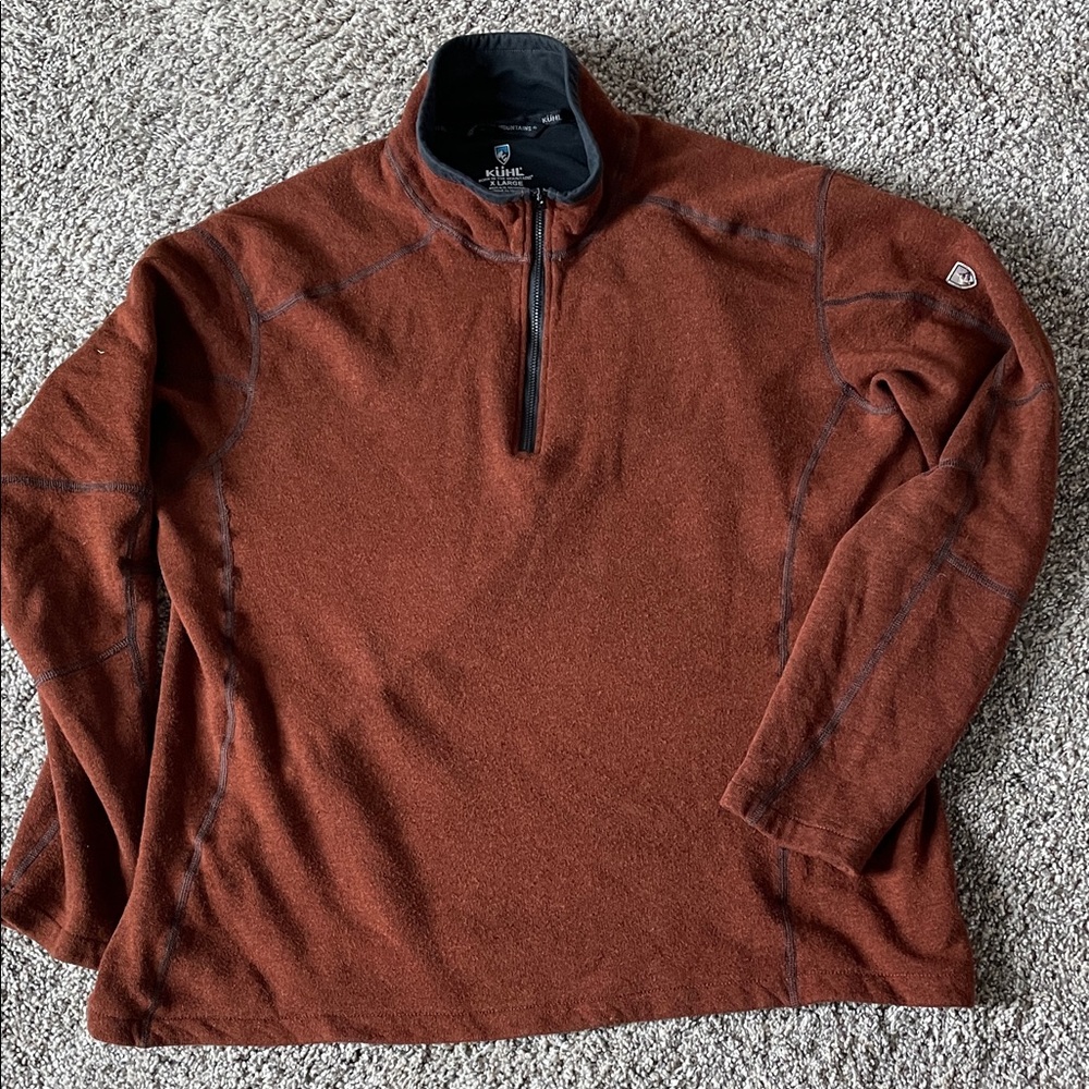 Kuhl Men's Brick Zip-Up Sweater